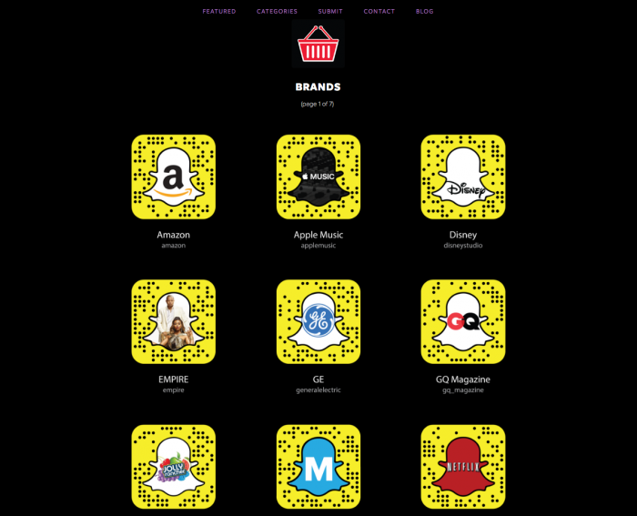 A quien seguir en Snapchat