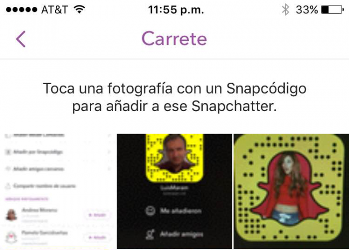 Editar codigo Snapchat