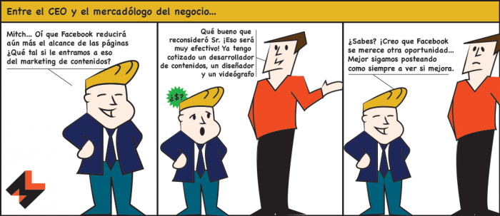 Marketing de contenidos vs redes sociales