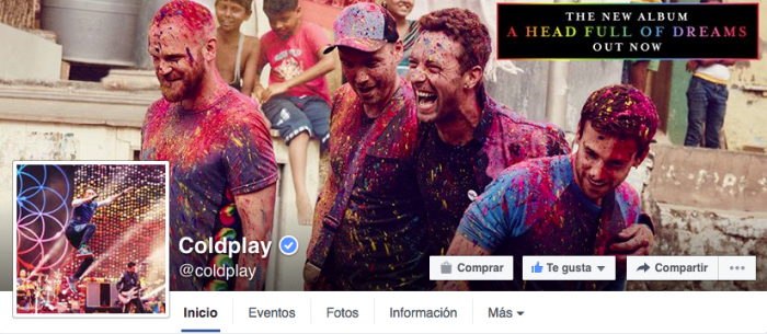 Crear una portada de Facebook