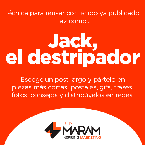 Reutilizar contenido