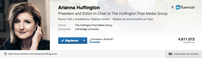 Marca personal en Linkedin - Huffington Post