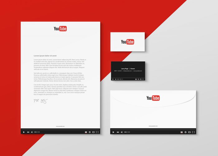 Diseno papeleria redes sociales YouTube