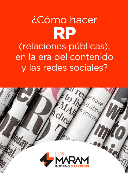 ¿Alguna vez has contratado una agencia de relaciones públicas (RP)? ¿Estás tú mismo convirtiéndote en una sutilmente gracias a la influencia del social media? ¿Estás consciente de la enorme transformación que esta área está viviendo? Platiquemos un poco de la realidad que estamos viviendo tanto las marcas como los influencers y descubre qué se está haciendo bien y mal en ambos lados.