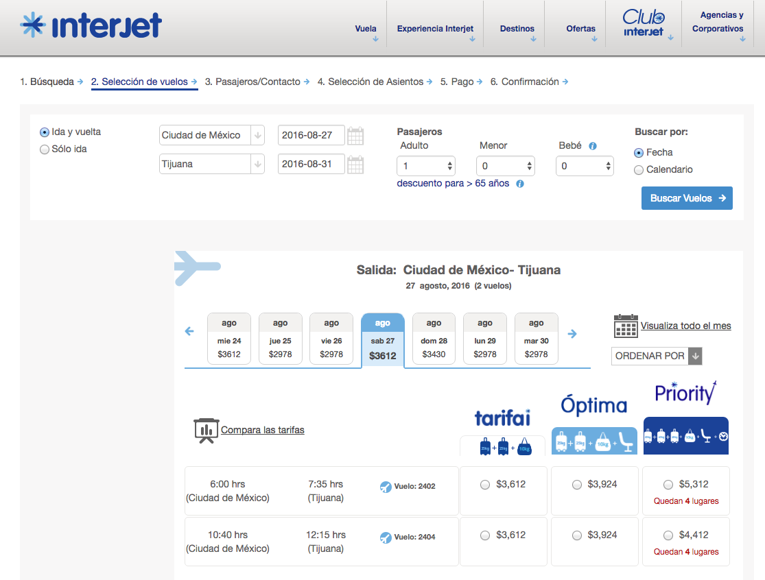 Experiencia de usuario