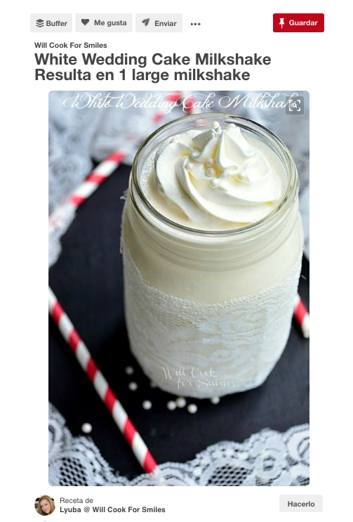 ejemplo de influencer marketing - receta