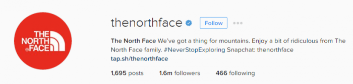 ejemplo-hashtag-en-bio-northface