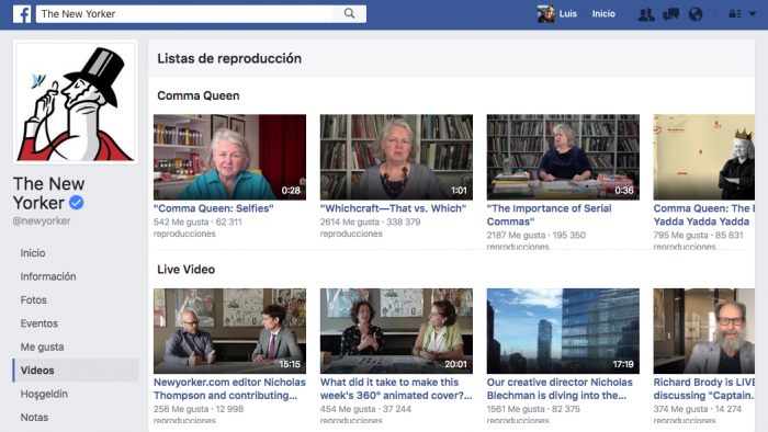 Como hacer videos que funcionen. The New Yorker.