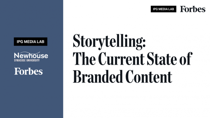 Estudio de Forbes sobre contenido