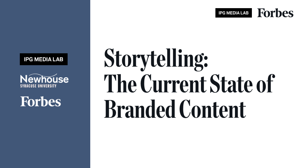 Estudio de Forbes sobre contenido