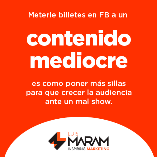 Contenido mediocre