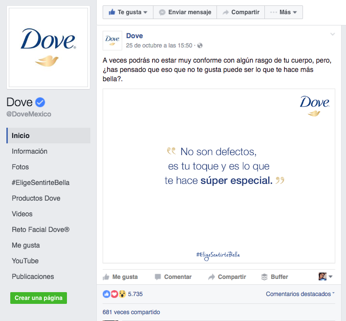 tips-facebook-dove