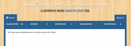 Como contar caracteres