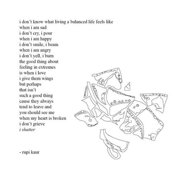 25 poemas feministas de Rupi Kaur