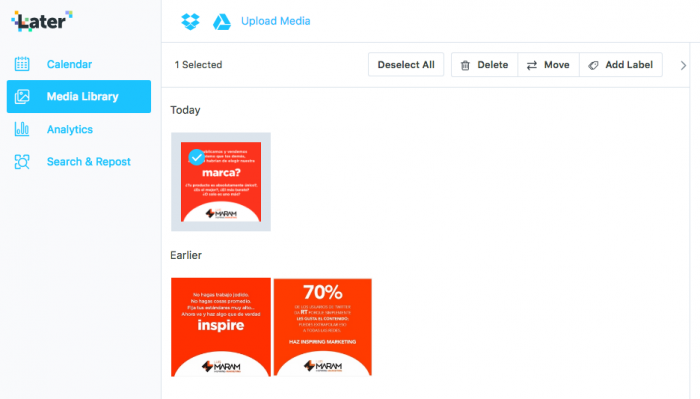 Cómo programar contenido en Instagram