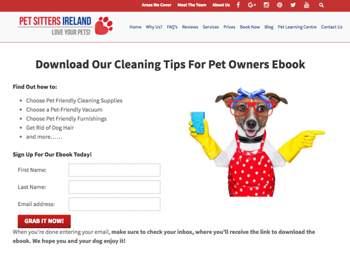 Atraer clientes con e-books