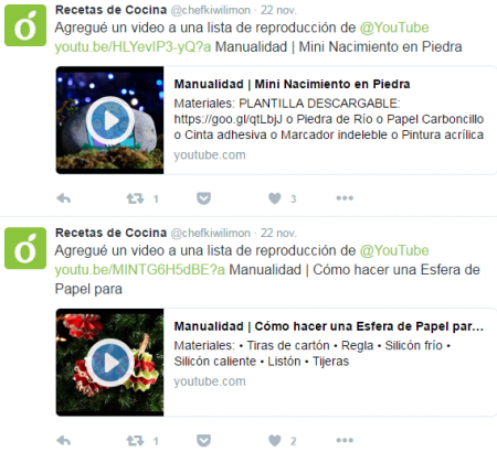 Ejemplo de usar Twitter de la manera equivocada