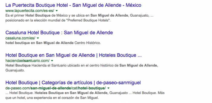 Marketing hotelero