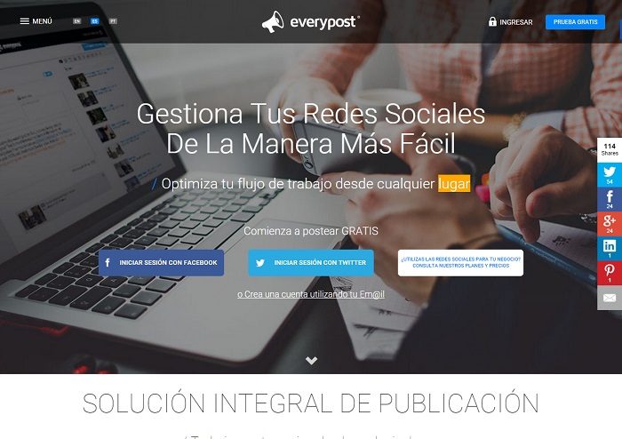 Herramientas para redes sociales