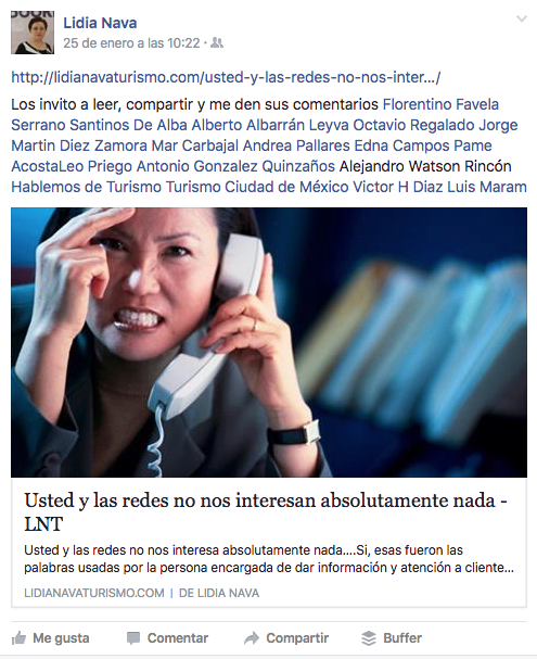 Atencion a clientes con redes sociales