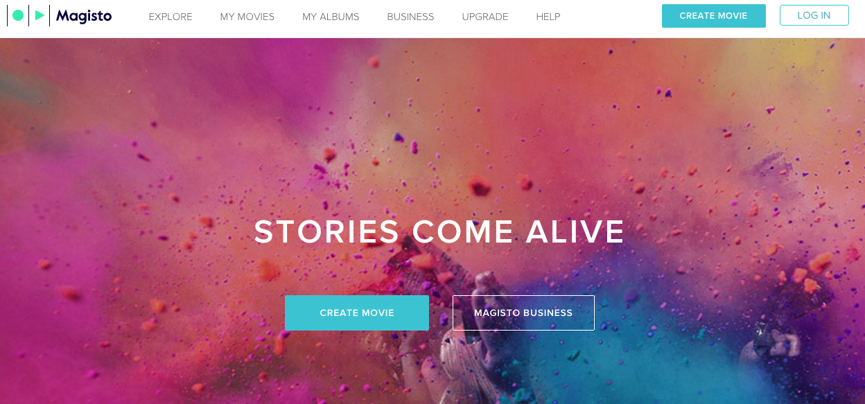 Distribuir contenido - Magisto Video