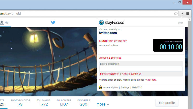 perder tiempo en redes sociales - StayFocused