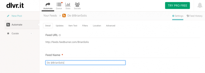 Curar contenido con Twitter