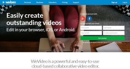 WeVideo para crear videos