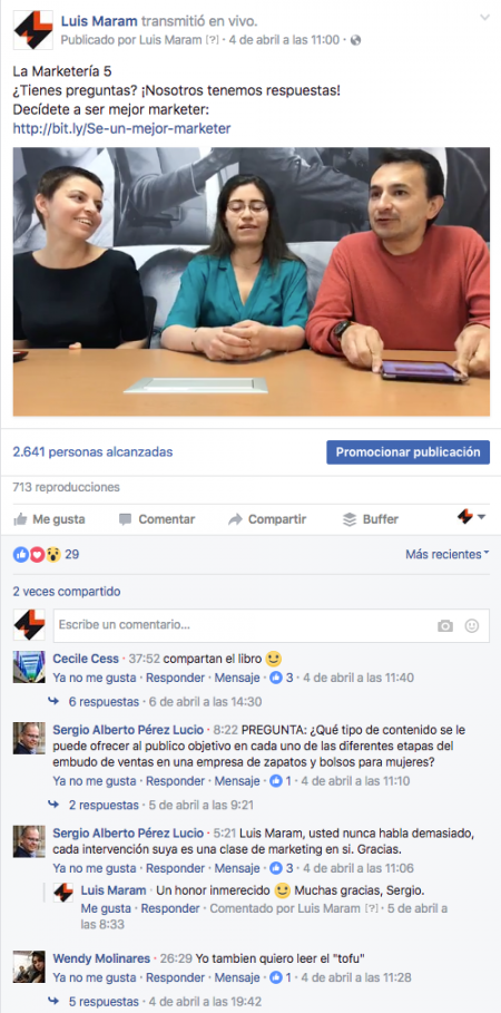 Como hacer Facebook live interesante