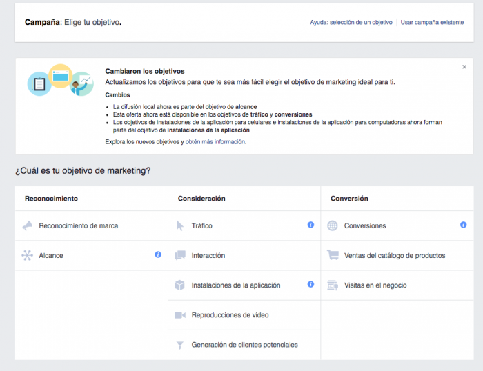 anuncios de Facebook