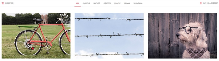 Uno de los mejores bancos de imagenes gratis, Gratisography