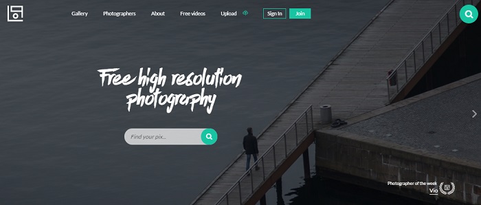 Uno de los mejores bancos de imagenes gratis, Life of Pix