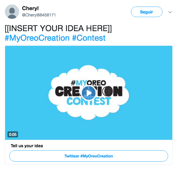 Brand awareness de Oreo