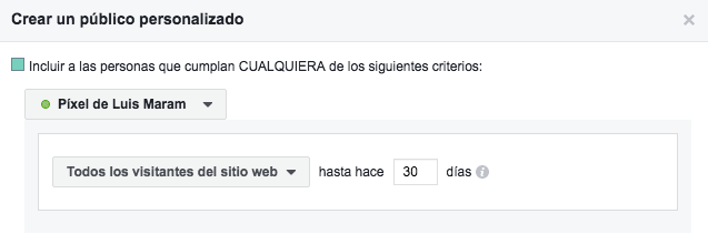 Remarketing en marketing de contenidos con Facebook