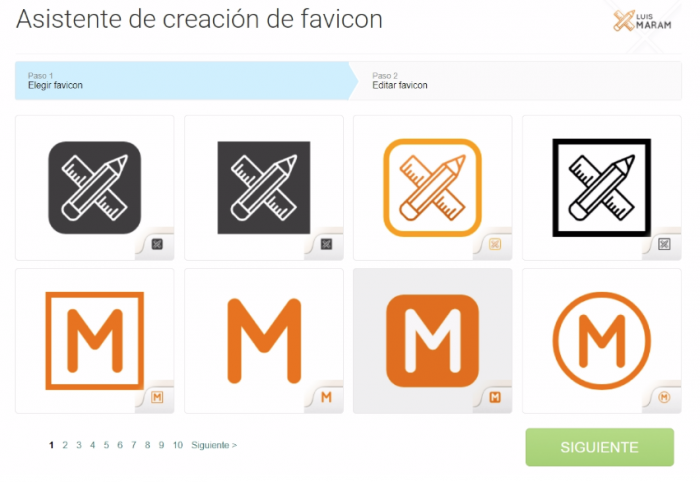 como crear un favicon