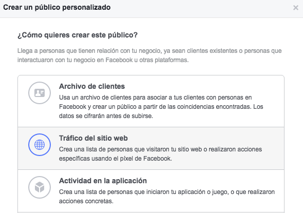 remarketing con audiencias personalizadas