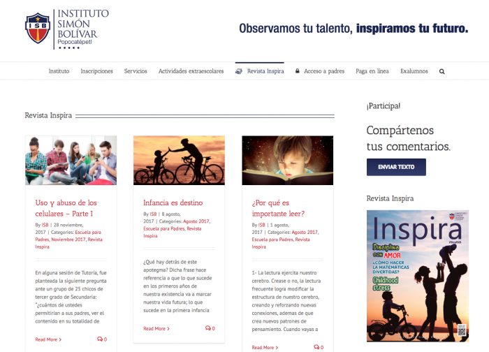  Marketing de contenidos en la reputación de mi escuela