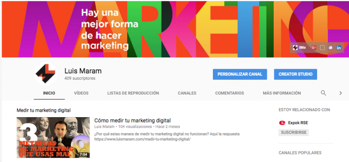 Tamaños de redes sociales 2018