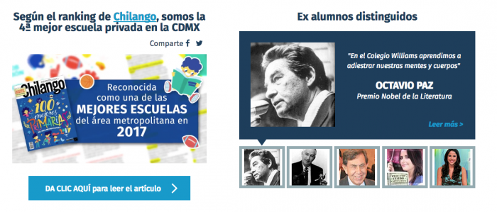 construir la reputación de una escuela