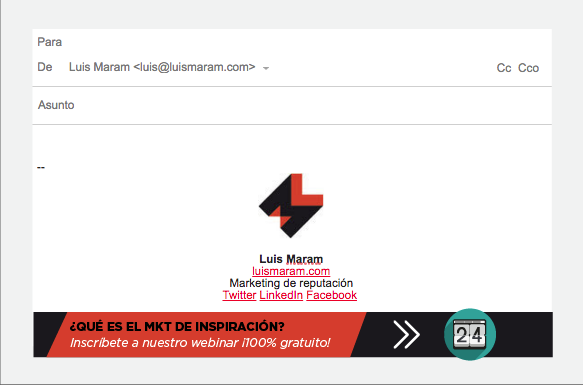 aumentar conversiones con firmas de email