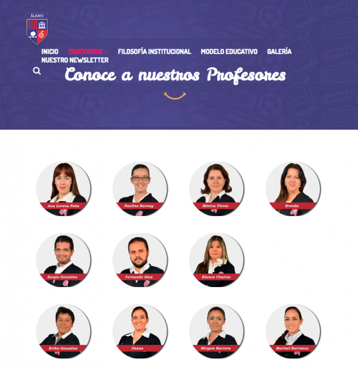 Sitios web para escuelas