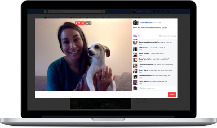 cosas que puedes hacer con Facebook Live - transmitir desde escritorio