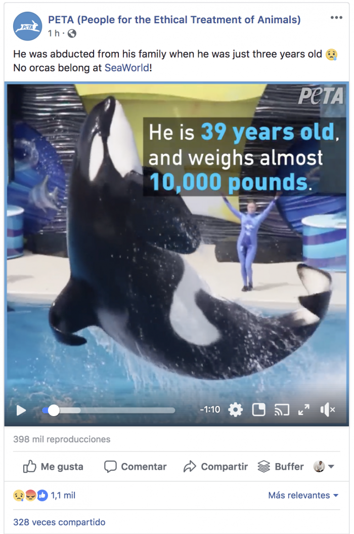 ejemplo de cómo usar las redes sociales para ONG