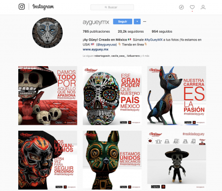 ejemplo de identidad de marca