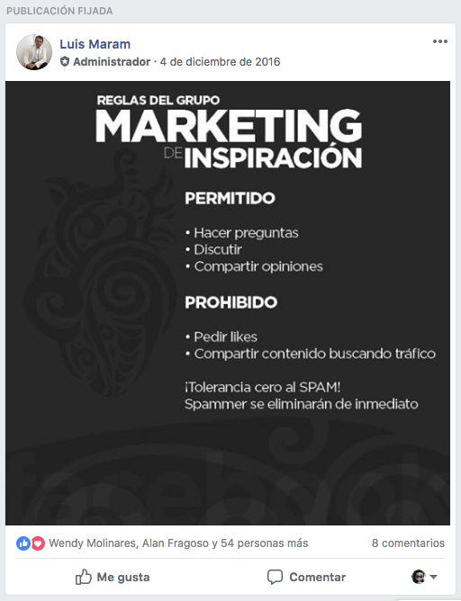 Marketing en grupos de Facebook
