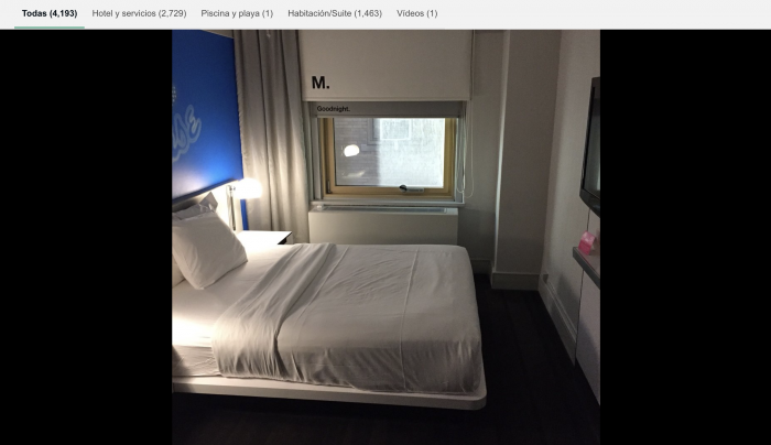 Foto de TripAdvisor, un ejemplo de la realidad en redes sociales