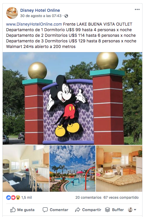 Hoteles Disney. Ejemplo de creacion de valor.