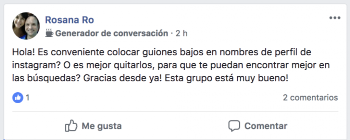 Grupos de Facebook para vencer algoritmos de redes sociales