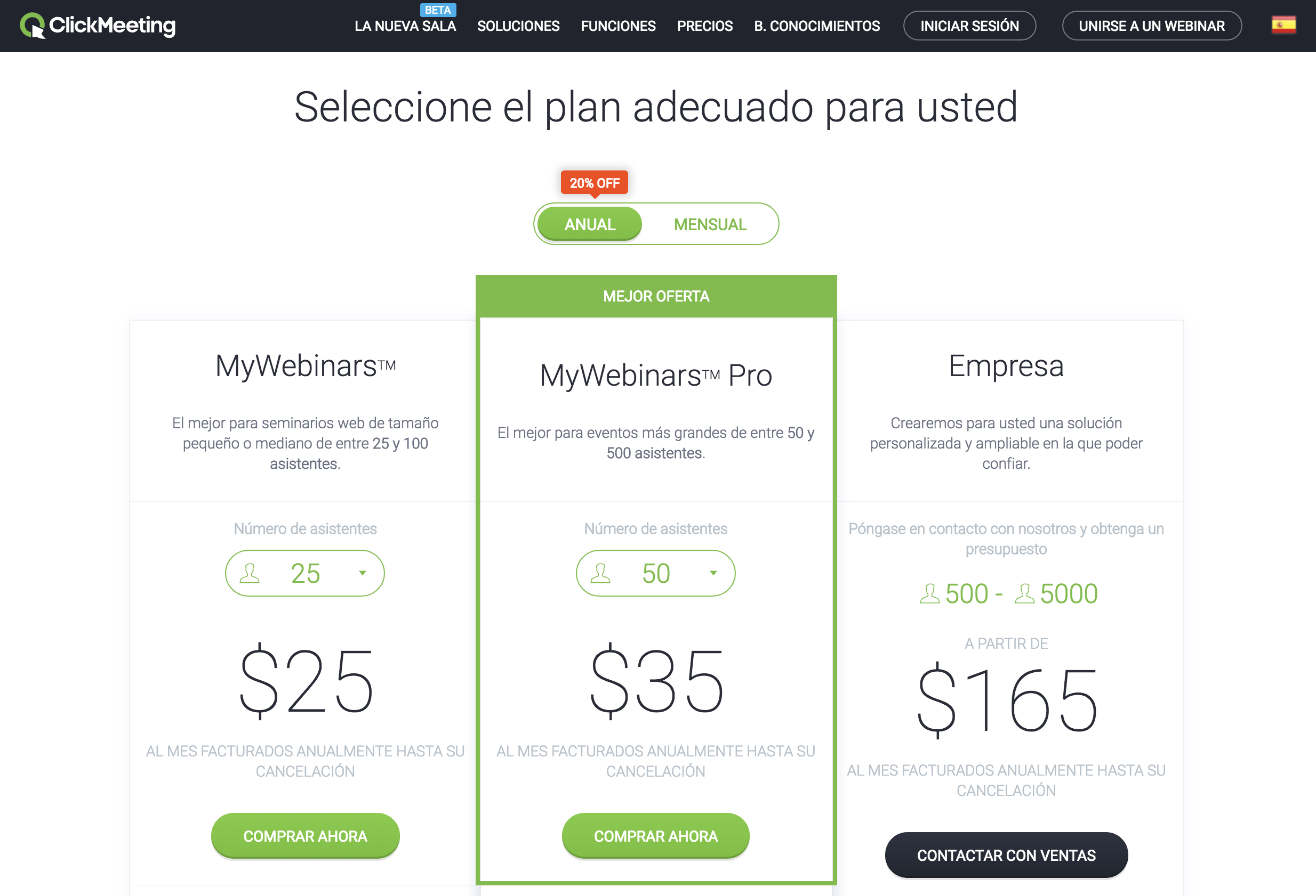 webinars - formatos de marketing de contenidos