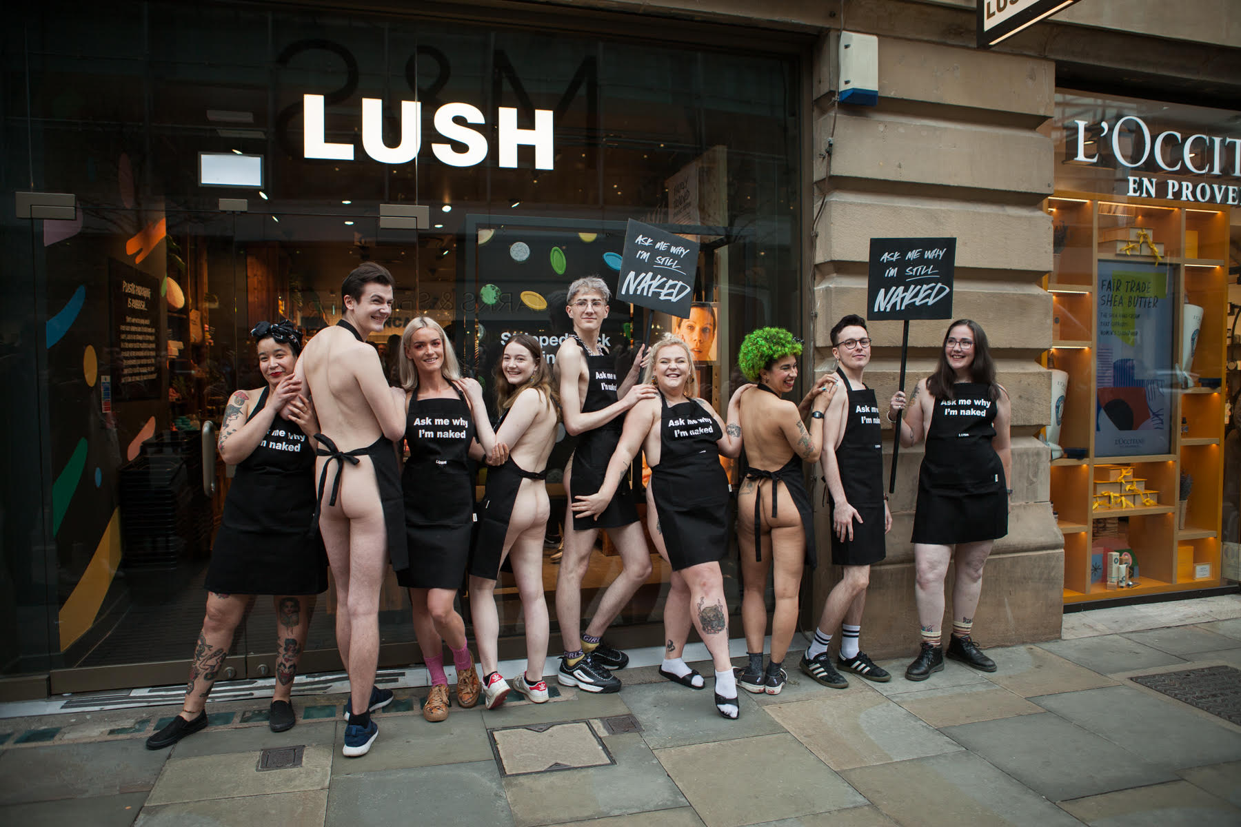 Tienda Lush Naked